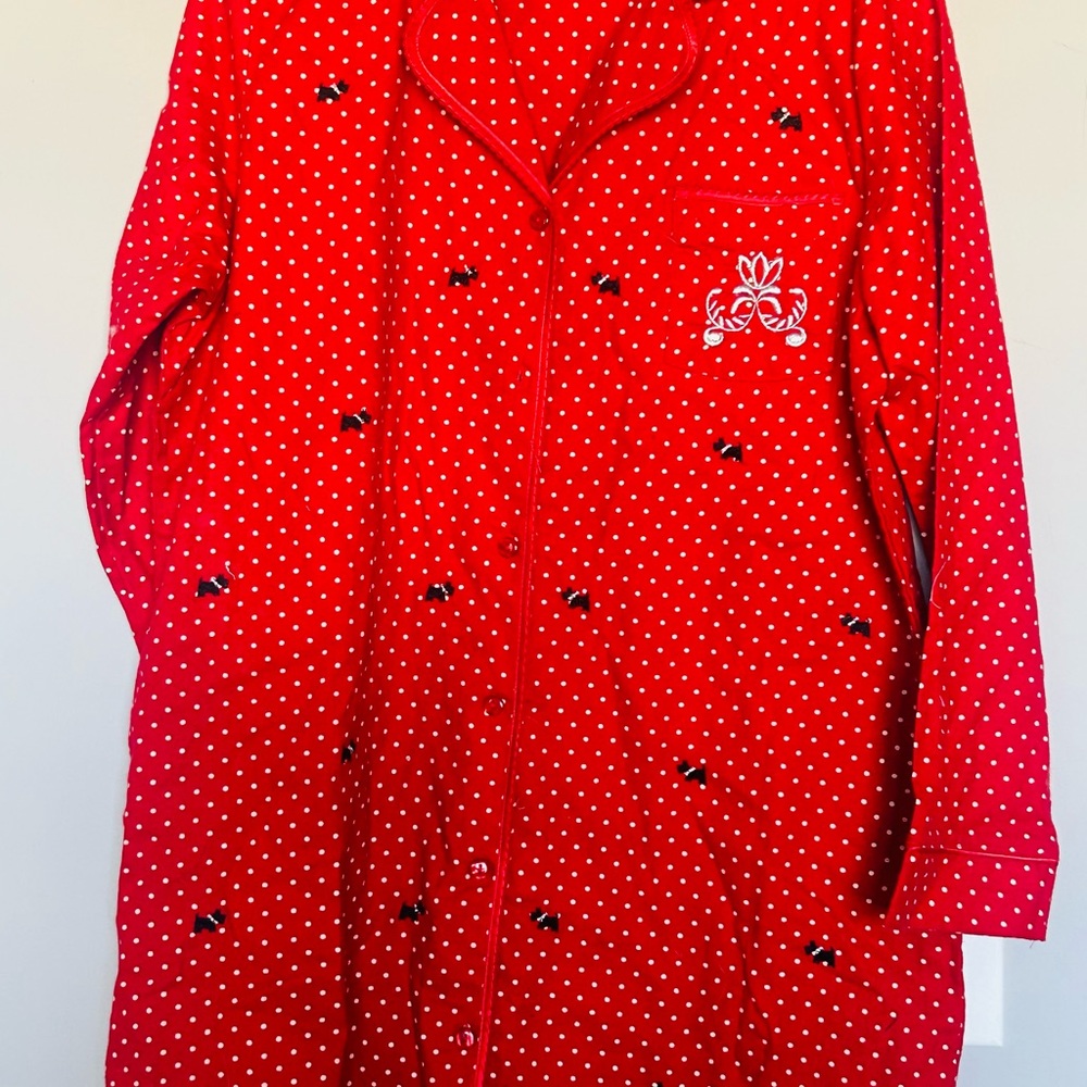 Women’s nightshirt Scottie theme